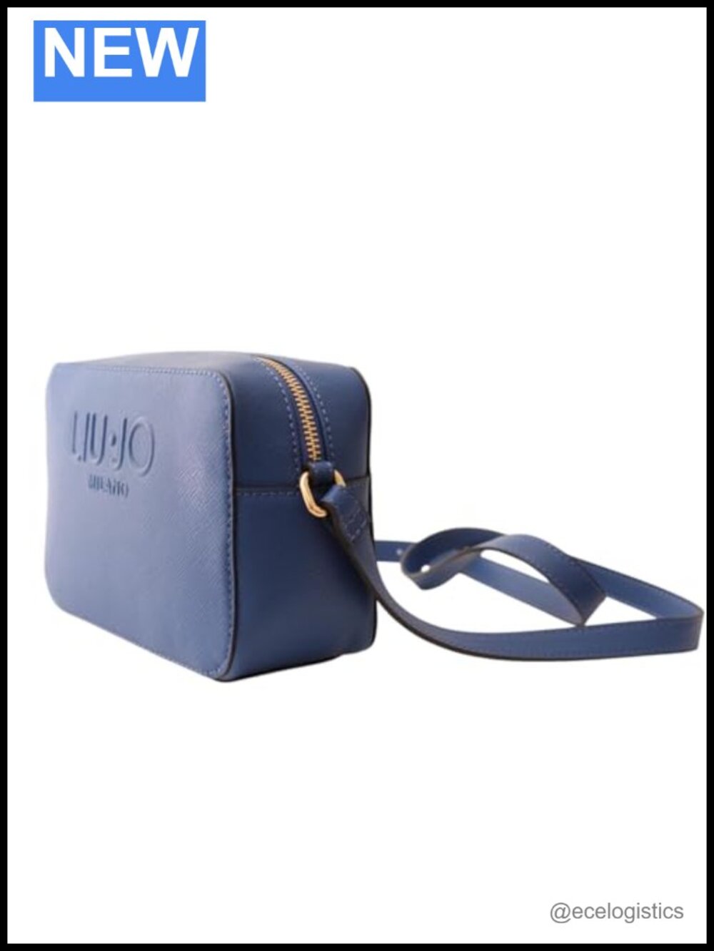 Liu Jo Faux Leather Crossbody Bag with Adjustable Strap, Zipper Closure